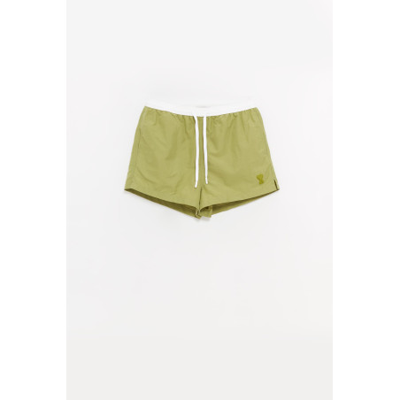 AMI MATCHA BLANC CREME BICOLOR SWIMSUIT